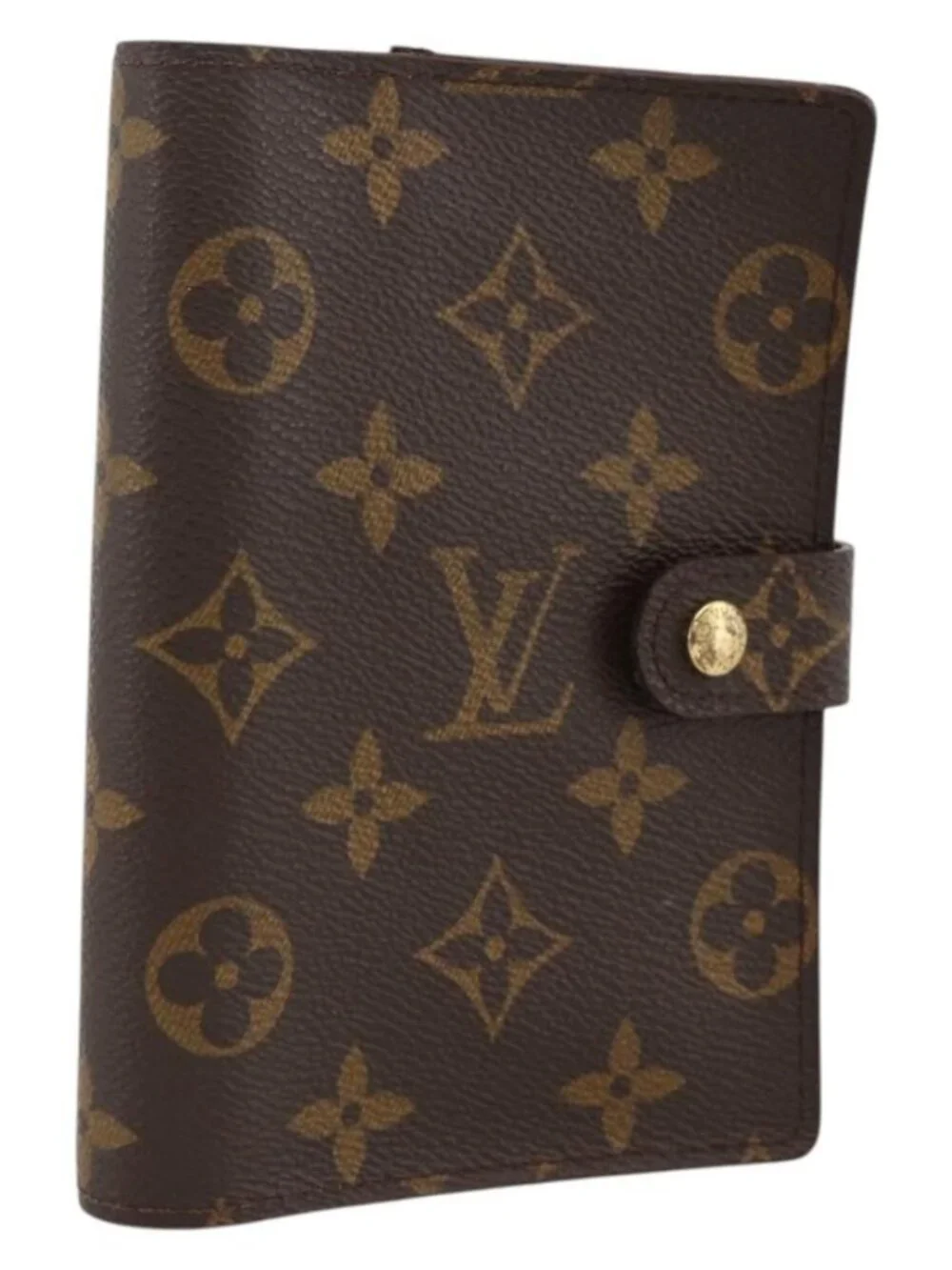 LOUIS VUITTON Monogram Agenda PM Day Planner Cover R20005 LV Auth BA11076